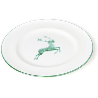 Gmundner Keramik Hirsch Verde 22cm Plato de Postre - Dessert Plate Gmundner Keramik Hirsch Verde 22cm Plato de Postre - Dessert Plate