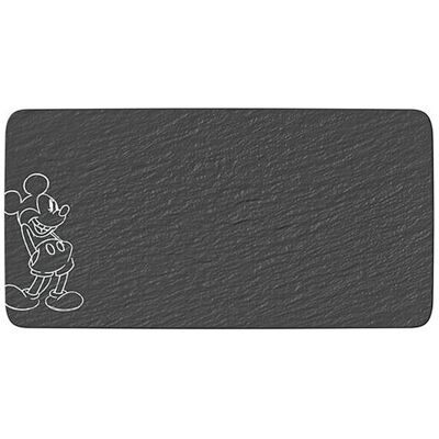 Villeroy & Boch Bandeja para servir 35x18cm MANUFACTURE-MICKEY MOUSE Negro negro Villeroy & Boch Bandeja para servir 35x18cm MANUFACTURE-MICKEY MOUSE Negro negro