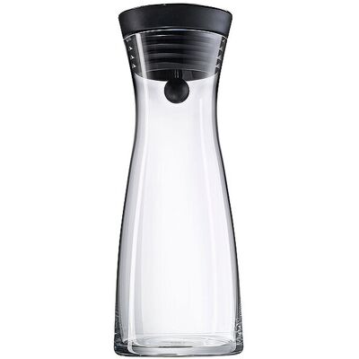 Wmf Jarra de agua BASIC 0,75 l Vidrio / Negro transparente Wmf Jarra de agua BASIC 0,75 l Vidrio / Negro transparente
