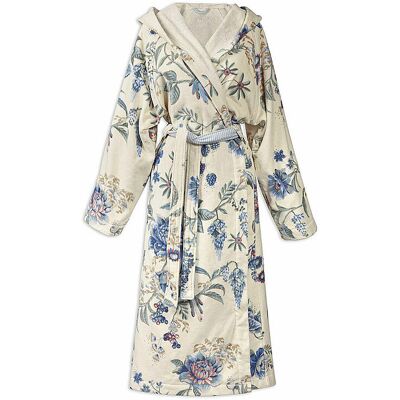 Pip Studio Bata de baño mujer Secret Garden Blanco-Azul Talla: S - Bañador Pip Studio Bata de baño mujer Secret Garden Blanco-Azul Talla: S - Bañador