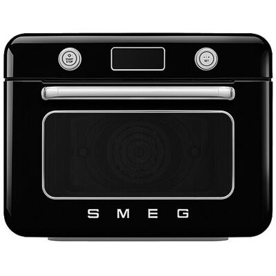 SMEG Horno de vapor combinado de mesa negro negro SMEG Horno de vapor combinado de mesa negro negro