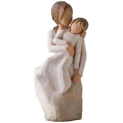 Figurita Madre e Hija Willow Tree - Resina pintada a mano - 16cm Figurita Madre e Hija Willow Tree - Resina pintada a mano - 16cm