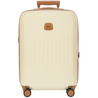 Brics Trolley de cabina de 55 cm expandible TAORMINA Cream crema Brics Trolley de cabina de 55 cm expandible TAORMINA Cream crema
