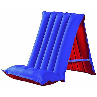 Happy People Colchón de Aire - Rojo/Azul - Unisex - 192x68x8cm - Colchón inflable Happy People Colchón de Aire - Rojo/Azul - Unisex - 192x68x8cm - Colchón inflable