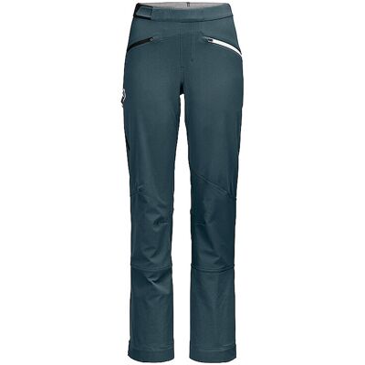 Ortovox Pantalón softshell de travesía para mujer Col Becchei gasolina S Ortovox Pantalón softshell de travesía para mujer Col Becchei gasolina S