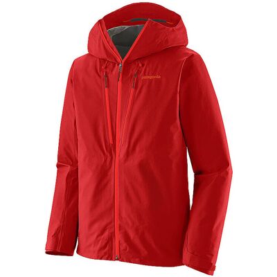 Patagonia Chaqueta de senderismo para hombre Triolet GTX 3L con capucha rojo XXL Patagonia Chaqueta de senderismo para hombre Triolet GTX 3L con capucha rojo XXL