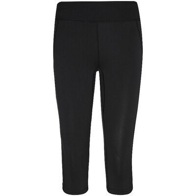 Rukka Mallas de running 3/4 Maakeski para mujer negro 40 Rukka Mallas de running 3/4 Maakeski para mujer negro 40