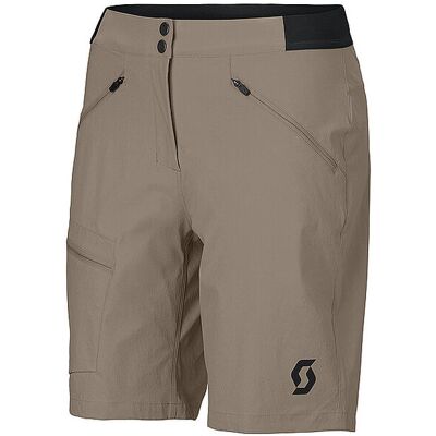 Scott Pantalones cortos de ciclismo para mujer Explorair Light camel S Scott Pantalones cortos de ciclismo para mujer Explorair Light camel S