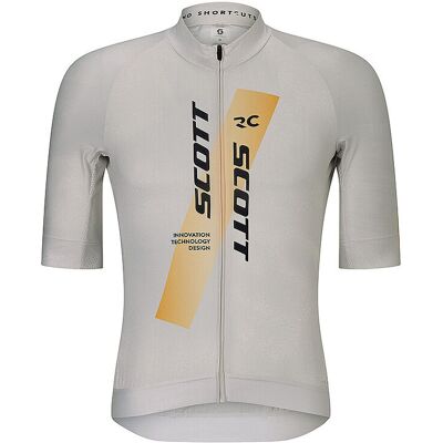 Scott Maillot de ciclismo RC Pro para hombre crema L Scott Maillot de ciclismo RC Pro para hombre crema L