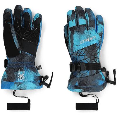 Spyder Guantes de esquí Overweb para niños azul XL Spyder Guantes de esquí Overweb para niños azul XL