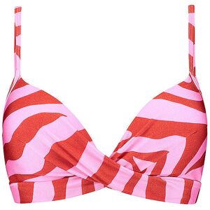 Beachlife Top de bikini para mujer Twist Pink Zebra rosa 40D Beachlife Top de bikini para mujer Twist Pink Zebra rosa 40D