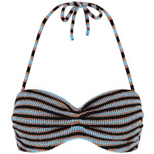 Beachlife Top de bikini bandeau para mujer azul 36C Beachlife Top de bikini bandeau para mujer azul 36C