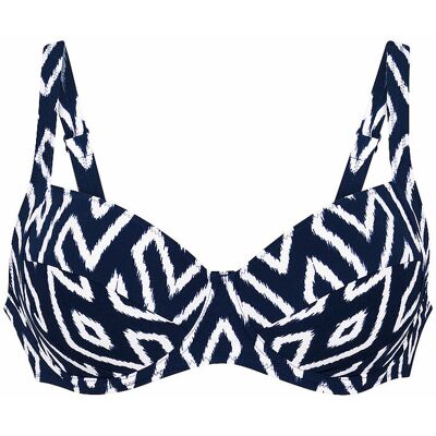 Anita Bikinioberteil Tribal Monotones para mujer azul oscuro 40F Anita Bikinioberteil Tribal Monotones para mujer azul oscuro 40F