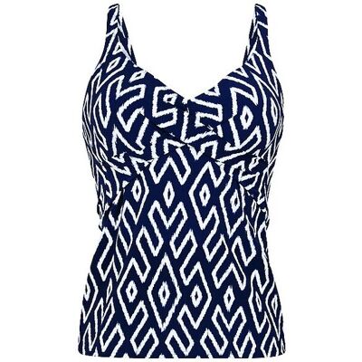 Anita Tankini de mujer Tribal Monotones azul oscuro 40E Anita Tankini de mujer Tribal Monotones azul oscuro 40E