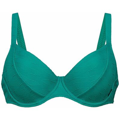 Anita Sujetador de bikini para mujer RF-Stretch Wave turquesa 38D Anita Sujetador de bikini para mujer RF-Stretch Wave turquesa 38D