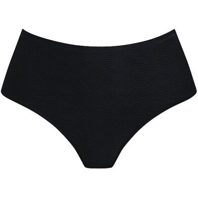 Anita Braga de bikini de talle alto Essentials para mujer negro L Anita Braga de bikini de talle alto Essentials para mujer negro L