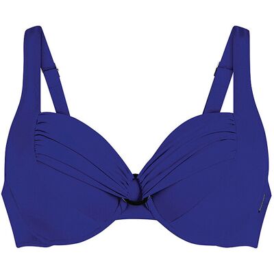 Anita Top de bikini para mujer Shiny Hermine azul 38D Anita Top de bikini para mujer Shiny Hermine azul 38D