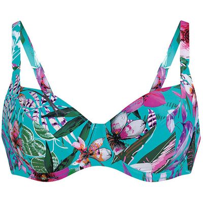 Anita Top de bikini para mujer Aloha Federica turquesa 40F Anita Top de bikini para mujer Aloha Federica turquesa 40F