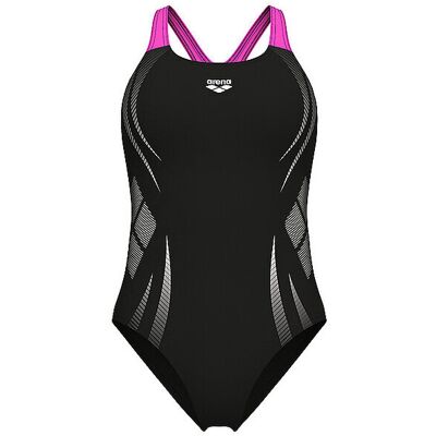 Arena Bañador de mujer Poseidonia negro 44 Arena Bañador de mujer Poseidonia negro 44