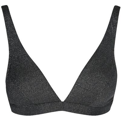 Beachlife Top de bikini para mujer negro S Beachlife Top de bikini para mujer negro S