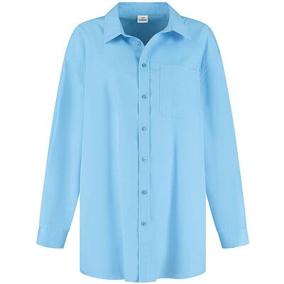 Beachlife Blusa de playa para mujer azul claro S/M Beachlife Blusa de playa para mujer azul claro S/M