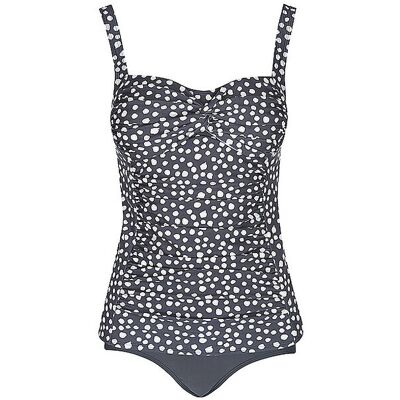 Bomain Tankini para mujer negro 44 Bomain Tankini para mujer negro 44