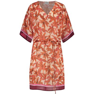 Cyell Túnica de mujer naranja L Cyell Túnica de mujer naranja L