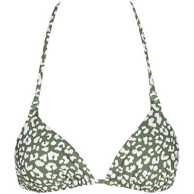 Darling Harbour Top de bikini triángulo para mujer oliva 34 Darling Harbour Top de bikini triángulo para mujer oliva 34