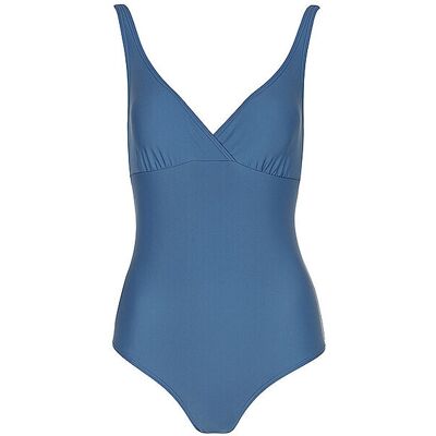 Darling Harbour Bañador de mujer con cuello en V azul oscuro 38 Darling Harbour Bañador de mujer con cuello en V azul oscuro 38