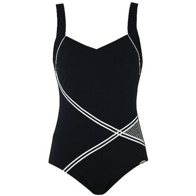 Sunflair Bañador de mujer negro 50D Sunflair Bañador de mujer negro 50D