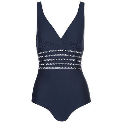 Sunseeker Bañador de mujer azul oscuro 42D Sunseeker Bañador de mujer azul oscuro 42D