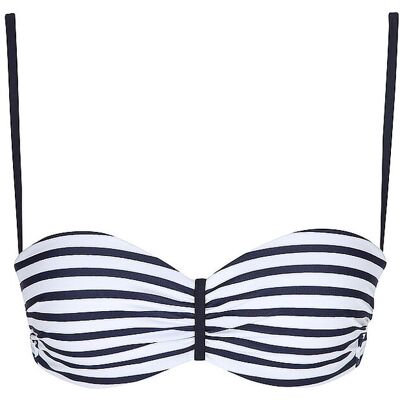 Venice Beach Bikini bandeau con aros para mujer azul oscuro 38E Venice Beach Bikini bandeau con aros para mujer azul oscuro 38E
