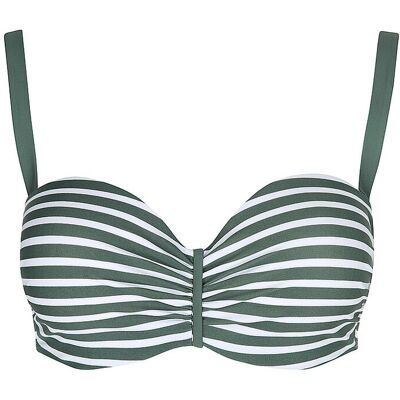 Venice Beach Bikiní bandeau con aros para mujer oliva 44E Venice Beach Bikiní bandeau con aros para mujer oliva 44E