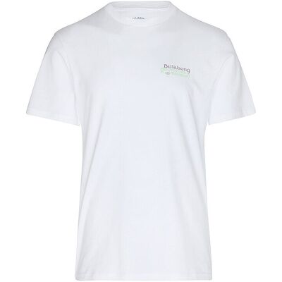 Billabong Camiseta de playa Fauna para hombre blanco M Billabong Camiseta de playa Fauna para hombre blanco M