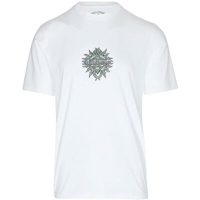 Billabong Camiseta de licra para hombre Solar Flare blanco S Billabong Camiseta de licra para hombre Solar Flare blanco S