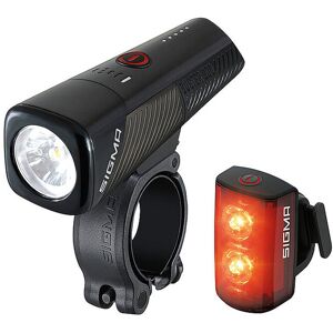 Sigma Juego de luces de batería para bicicleta Buster 800 con luz trasera RL 80 negro Sigma Juego de luces de batería para bicicleta Buster 800 con luz trasera RL 80 negro
