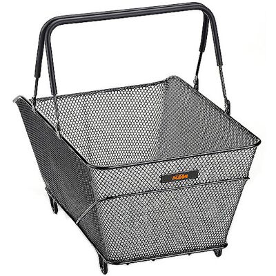 Canasta de bicicleta larga Racktime Snap It 2.0 negra - KTM Canasta de bicicleta larga Racktime Snap It 2.0 negra - KTM