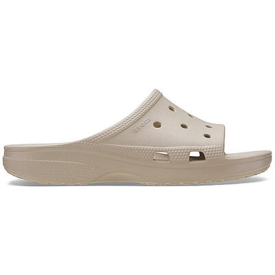 Crocs Badepantoffeln Saturday Slide para mujer beige 37-38 Crocs Badepantoffeln Saturday Slide para mujer beige 37-38