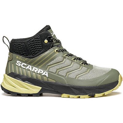 Scarpa Zapatillas de senderismo para niños Rush Mid GTX amarillo 35 Scarpa Zapatillas de senderismo para niños Rush Mid GTX amarillo 35