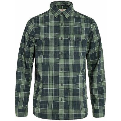 Fjällräven Camisa de hombre Övik Travel azul oscuro L Fjällräven Camisa de hombre Övik Travel azul oscuro L
