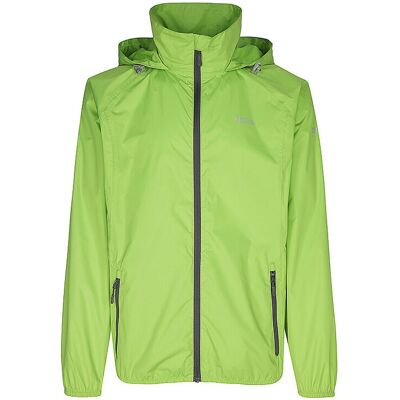 Pro-X Elements Chaqueta de lluvia plegable para hombre verde S Pro-X Elements Chaqueta de lluvia plegable para hombre verde S