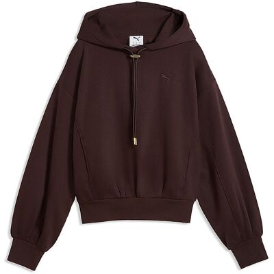 Puma Sudadera con capucha para hombre Her Relaxed marrón S Puma Sudadera con capucha para hombre Her Relaxed marrón S