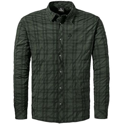Schöffel Camisa de hombre Yekuro verde oscuro 56 Schöffel Camisa de hombre Yekuro verde oscuro 56