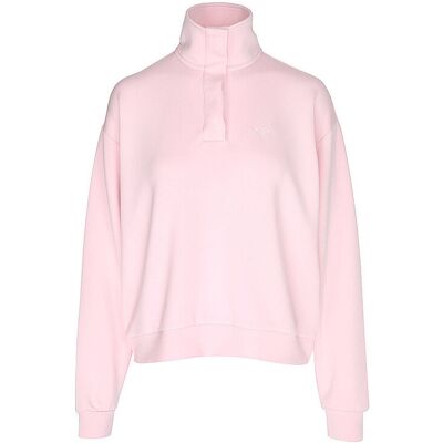 Roxy Suéter Rise & Vibe Fleece para mujer rosa XL Roxy Suéter Rise & Vibe Fleece para mujer rosa XL