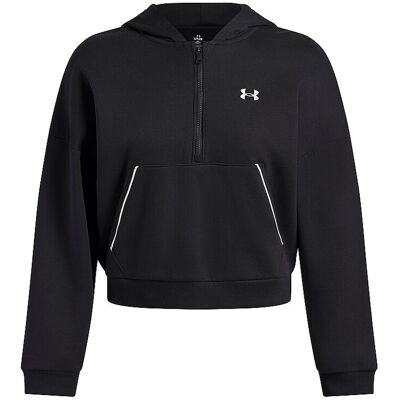 Under Armour Sudadera con capucha para mujer UA Rival Fleece Piped negro S Under Armour Sudadera con capucha para mujer UA Rival Fleece Piped negro S