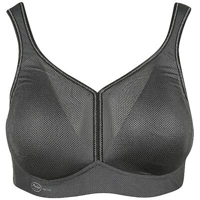 Anita Sujetador deportivo para mujer Air Control Delta Pad High Support gris 85D Anita Sujetador deportivo para mujer Air Control Delta Pad High Support gris 85D