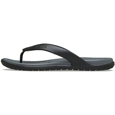 Crocs Chanclas para hombre Coast Flip negro 42-43 Crocs Chanclas para hombre Coast Flip negro 42-43