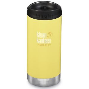 Klean Kanteen Vaso térmico TKWide aislado al vacío de 16 oz (473 ml) con tapa Café amarillo Klean Kanteen Vaso térmico TKWide aislado al vacío de 16 oz (473 ml) con tapa Café amarillo