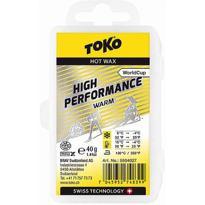 Toko Cera para esquíes Worldcup High Performance Hot Wax warm ninguno Toko Cera para esquíes Worldcup High Performance Hot Wax warm ninguno