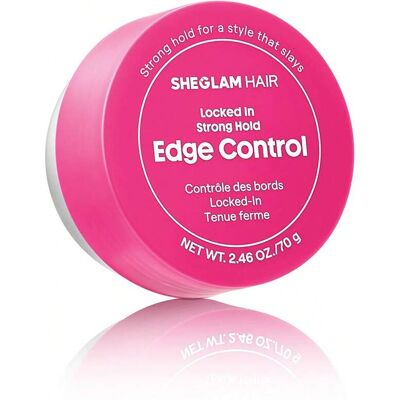 SHEIN Control de bordes de fijación fuerte, cera Gel para peinar el cabello de fijación fuerte, no graso, sin descamación, sin blanqueamiento y resistente al agua, delicioso aroma a arándano, enriquecido con aceite de ricino, aceite de jojoba y aceite de SHEIN Control de bordes de fijación fuerte, cera Gel para peinar el cabello de fijación fuerte, no graso, sin descamación, sin blanqueamiento y resistente al agua, delicioso aroma a arándano, enriquecido con aceite de ricino, aceite de jojoba y aceite de